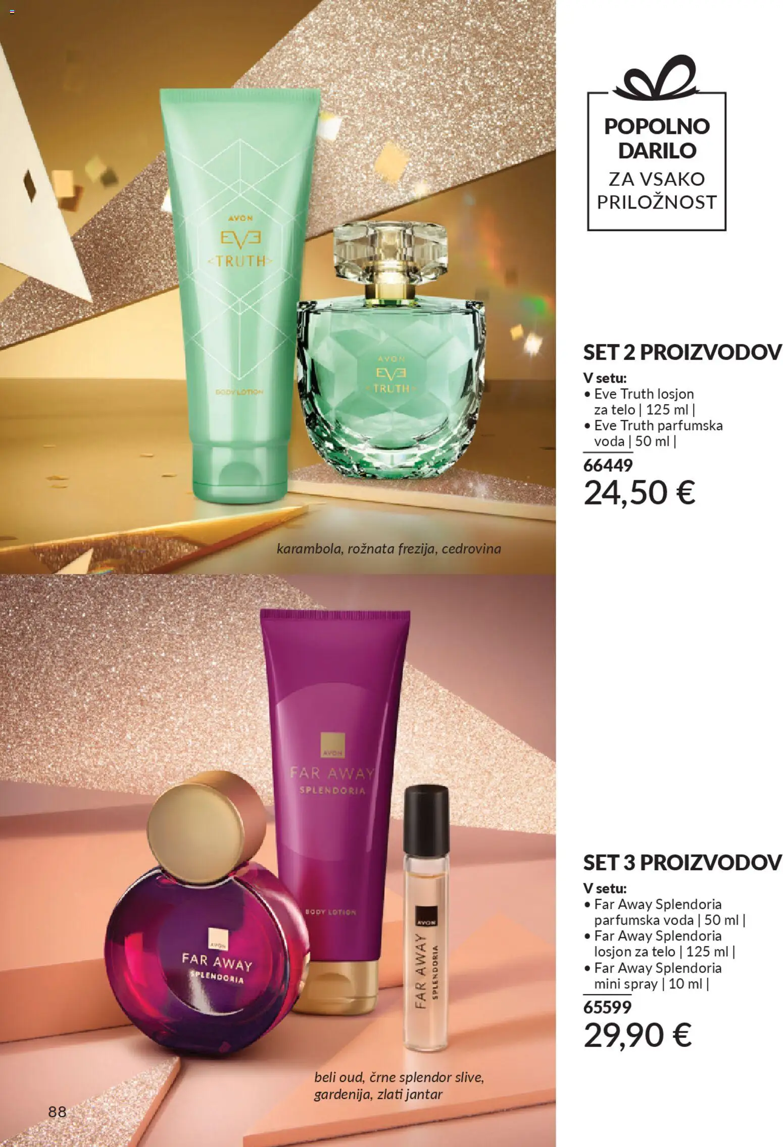 Novi Avon katalog ponudbe – veljaven od 29.12.2025 | Stran: 88 | Izdelki: Voda, Parfumska voda