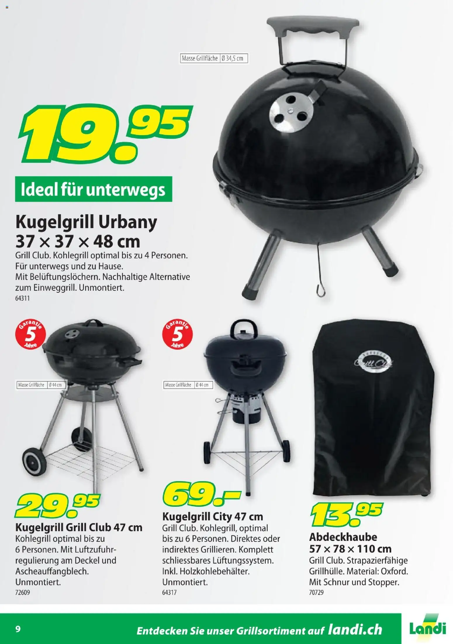 Landi Aktionen Grillmomente – gültig ab 30.01.2026 | Seite: 9 | Produkte: Grill