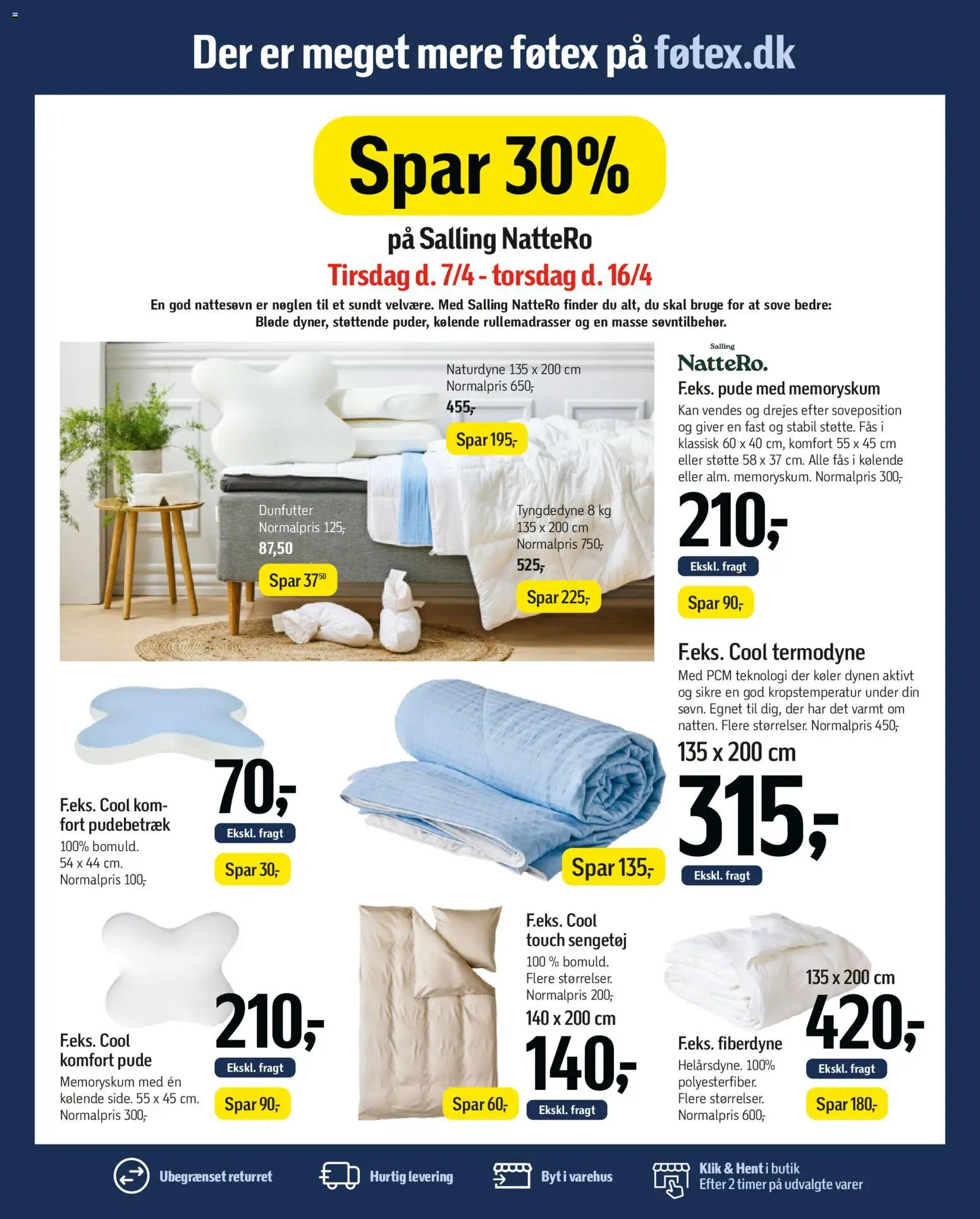 Føtex tilbudsavis – gyldig fra 07.04.2026 | Side: 53 | Produkter: Pude, Pudebetræk