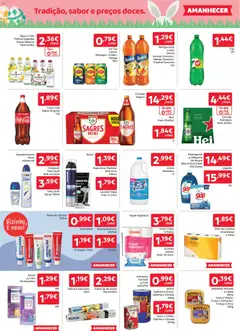 Pré-visualização Amanhecer folheto válido de 26.03.2026 | Página: 7 | Produtos: Agua, Frango, Pasta de dentes, Cerveja