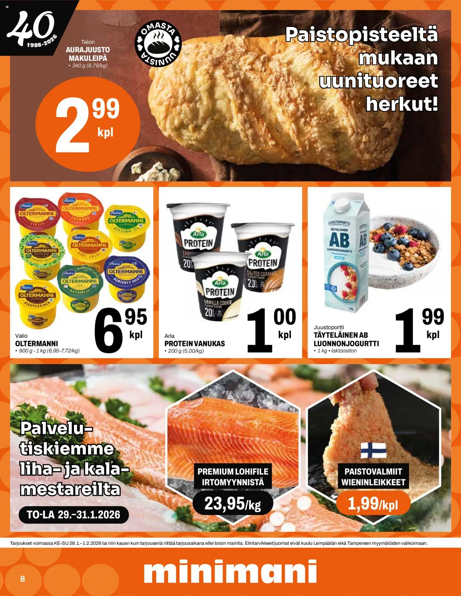 Minimani tarjoukset – voimassa 28.01.2026 alkaen | Sivu: 8