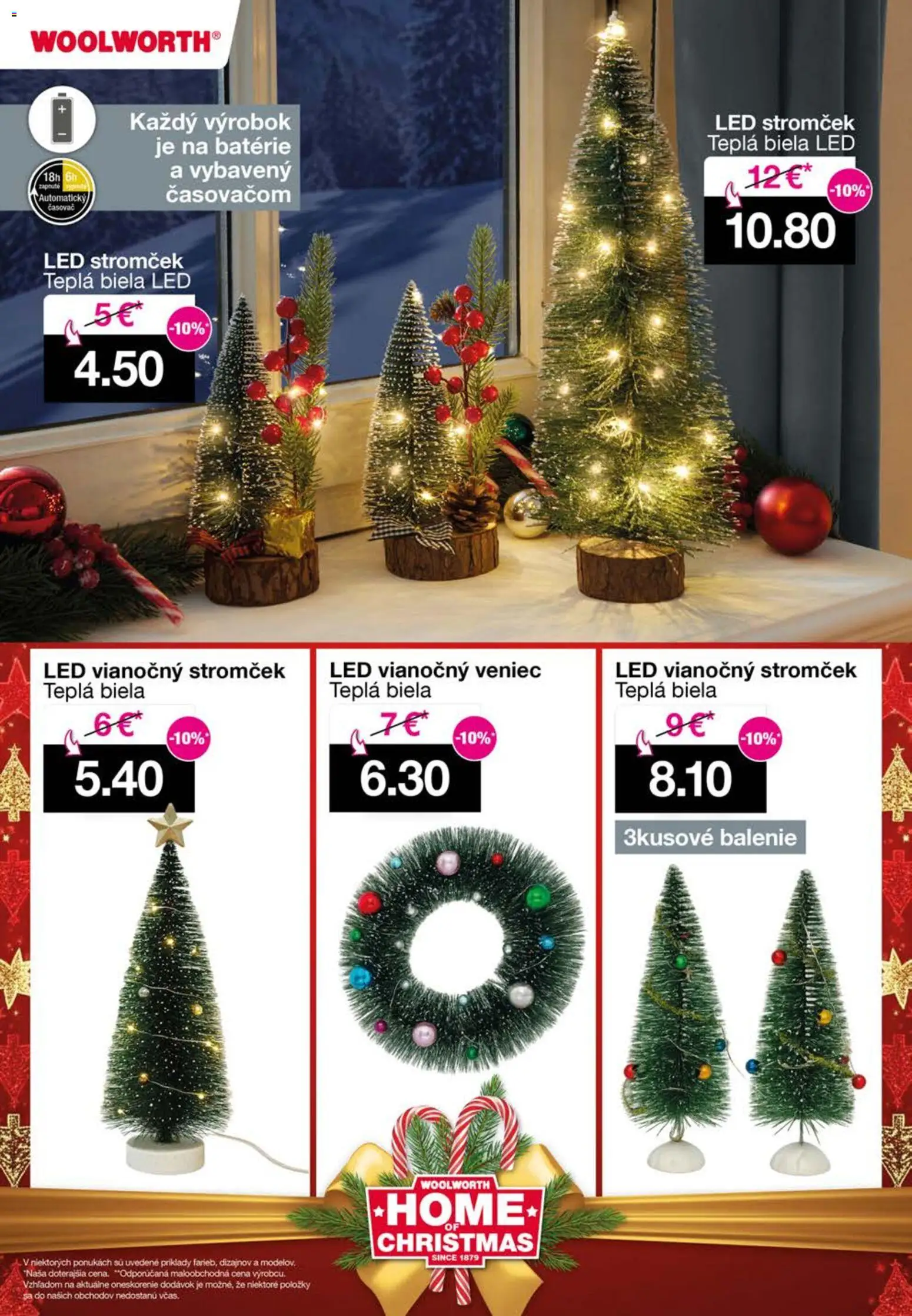 Nové Woolworth akcie – leták je platný od 25.11.2025 | Strana: 29 | Produkty: Led, Vianočný stromček