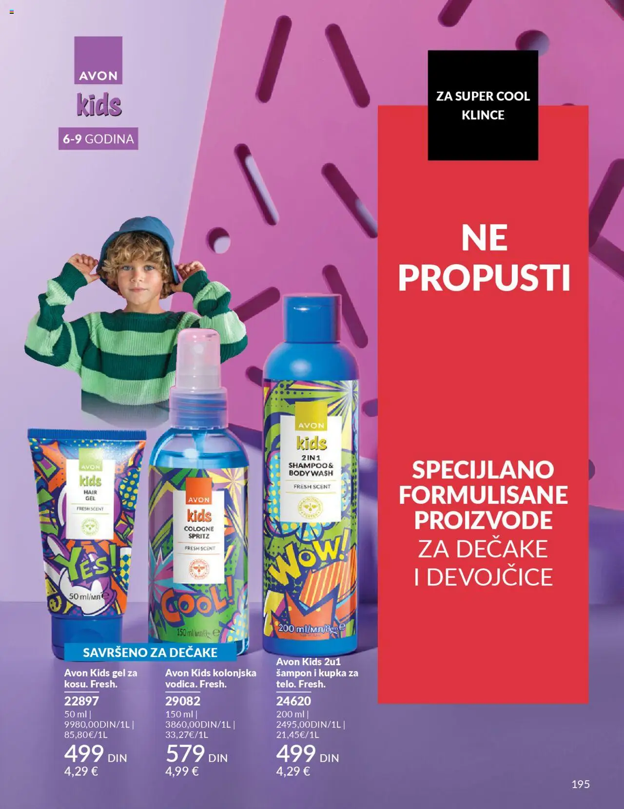 AVON katalog - važi od 01.10.2025 | Strana: 195 | Proizvode: Šampon