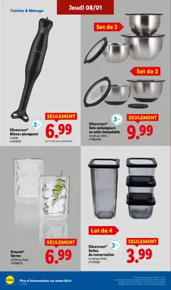 LIDL - Prévisualisation de Silvercrest® Mixeur plongeant, L'unité. valide à partir de 08.01.2026 | Page: 48