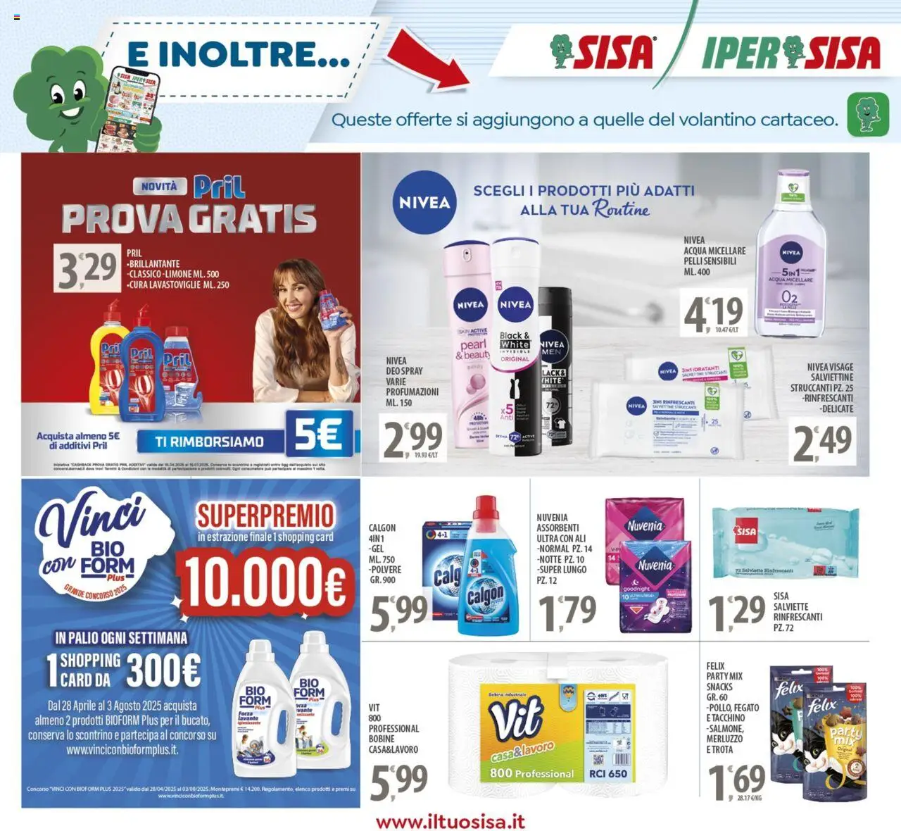 Volantino SISA del 03.06.2025 | Pagina: 19 | Prodotti: Merluzzo, Acqua, Tacchino, Lavastoviglie