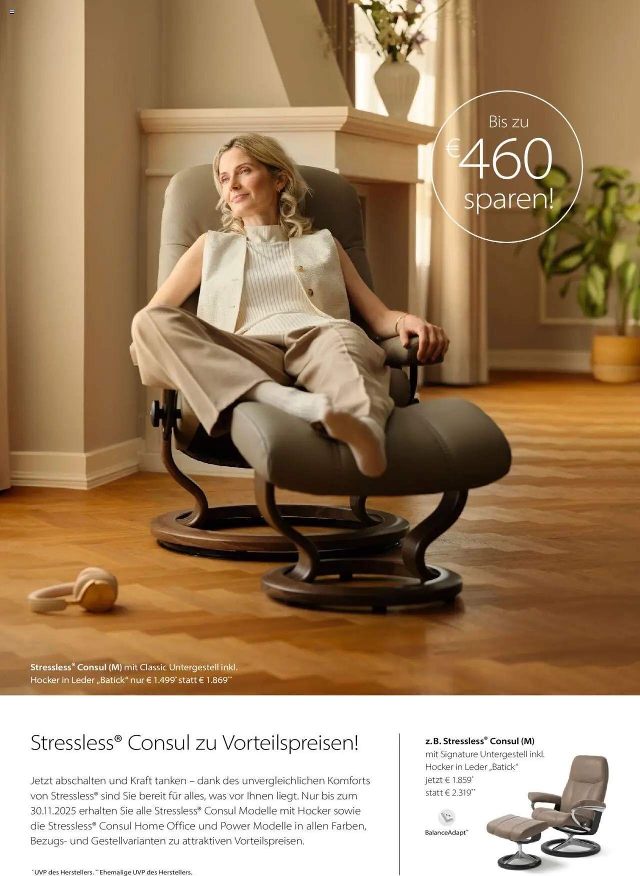 Möbel Kraft Stressless Spezial – gültig ab 08.10.2025 | Seite: 4 | Produkte: Hocker