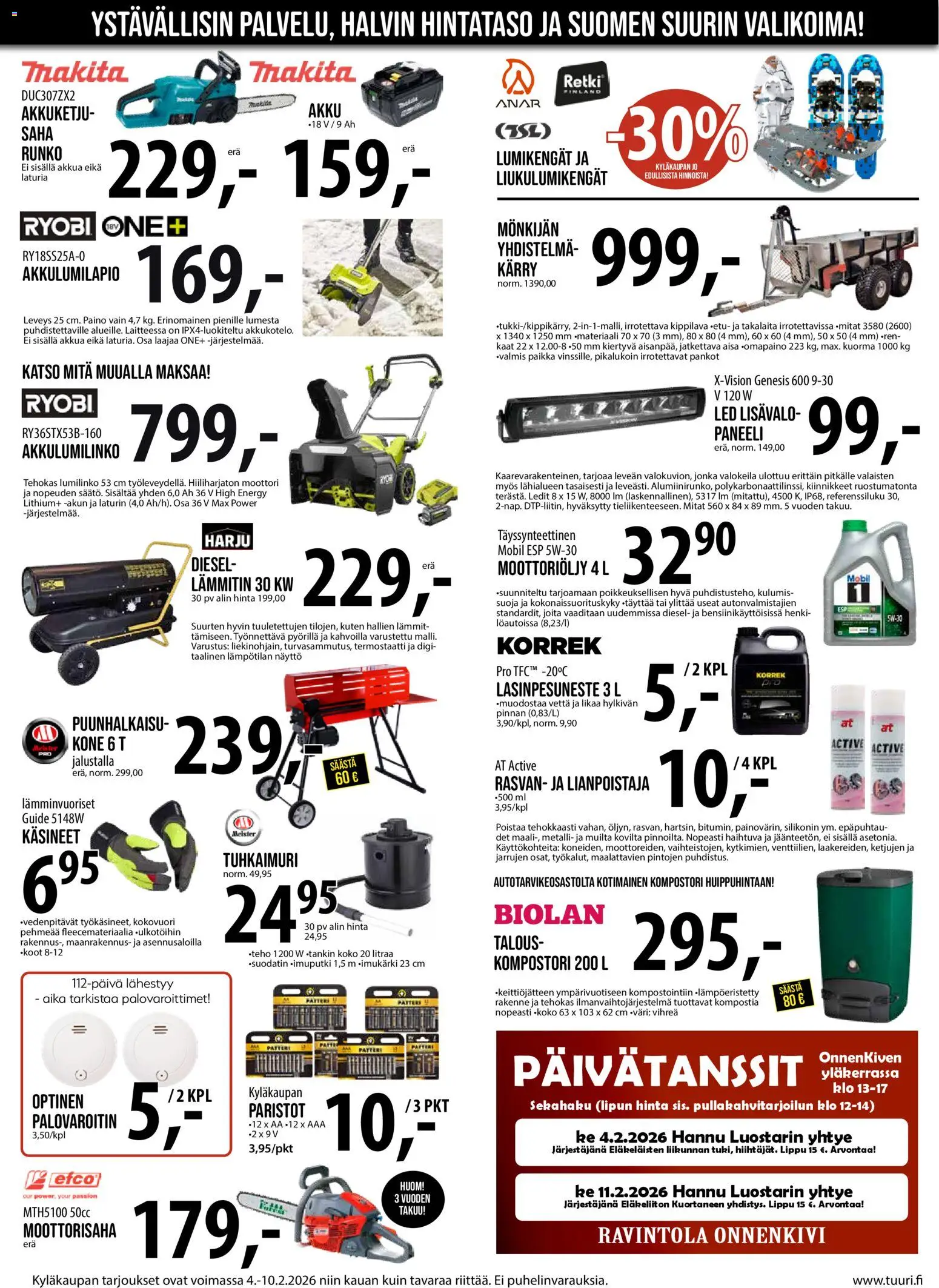 Tuuri tarjoukset – voimassa 04.02.2026 alkaen | Sivu: 4