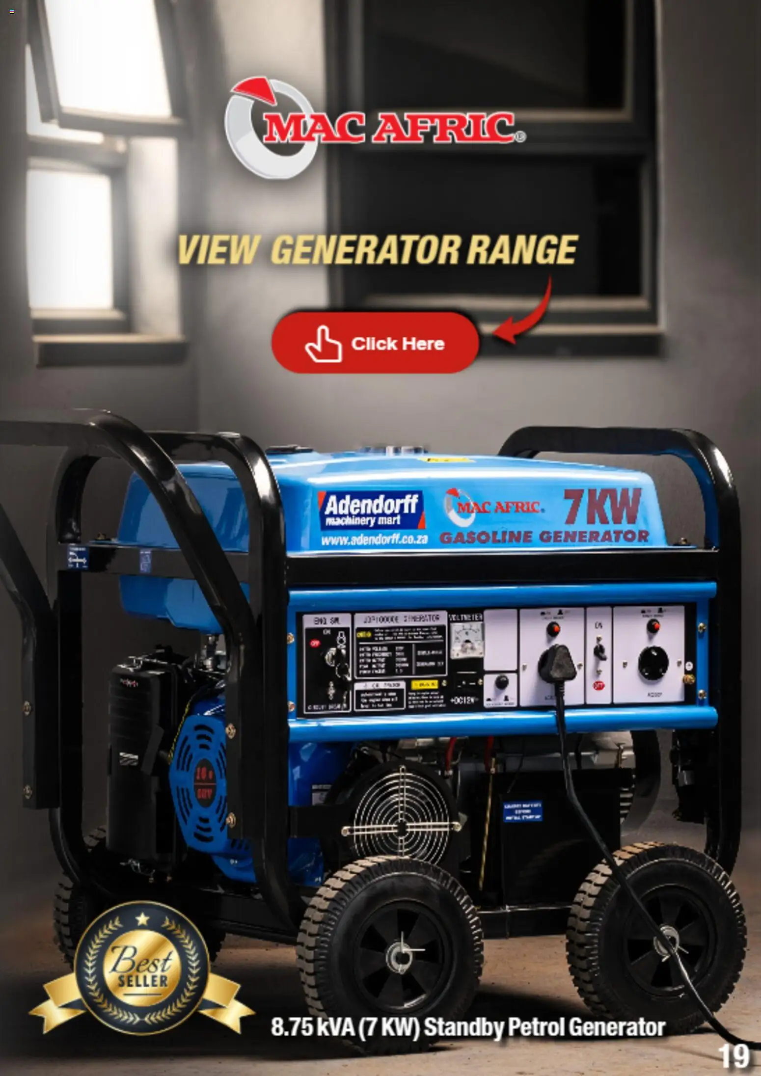 New Adendorff catalogue – valid from 01.01.2026 | Page: 21 | Products: Generator