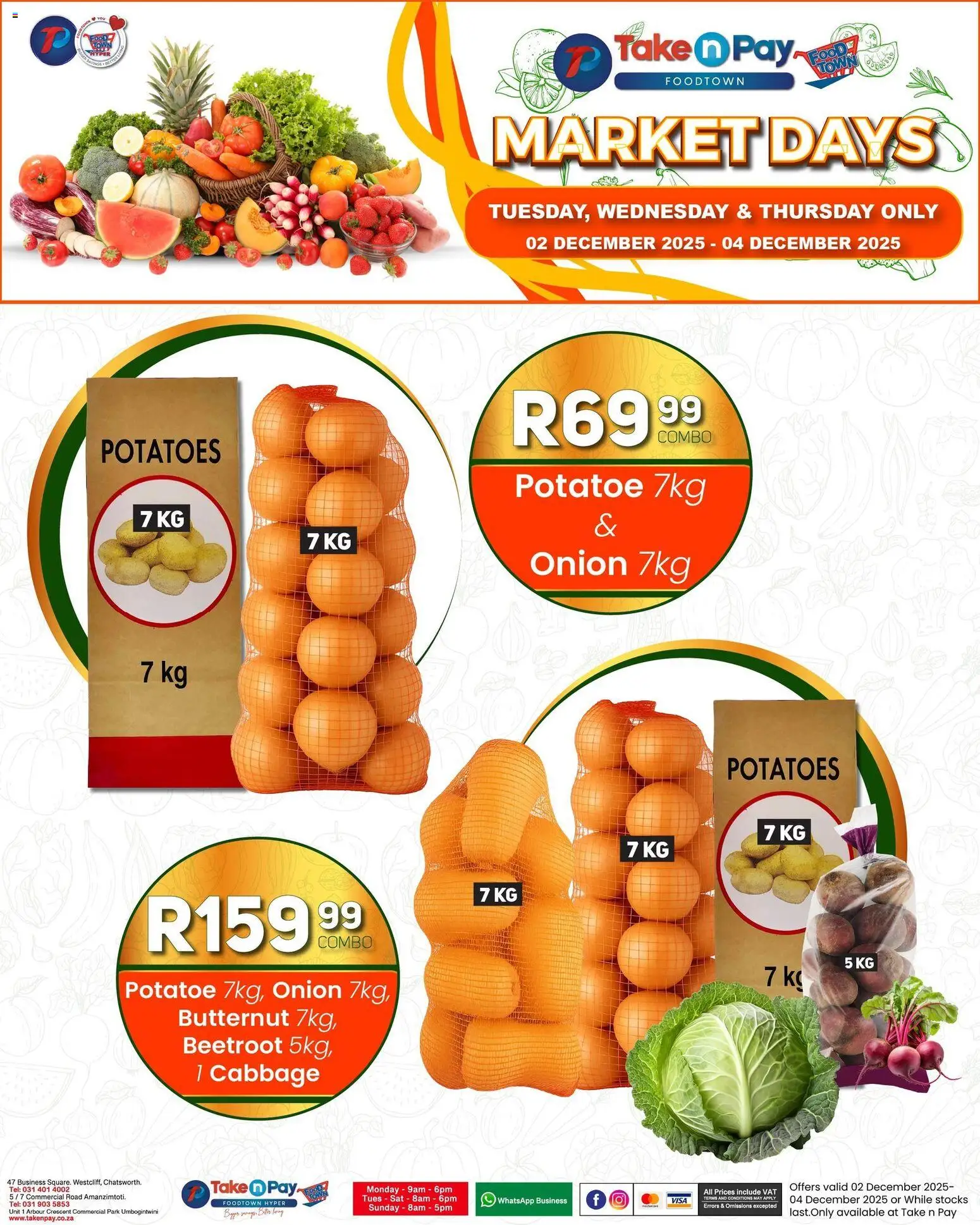 New Take n Pay catalogue – valid from 02.12.2025 | Page: 4 | Products: Potatoes