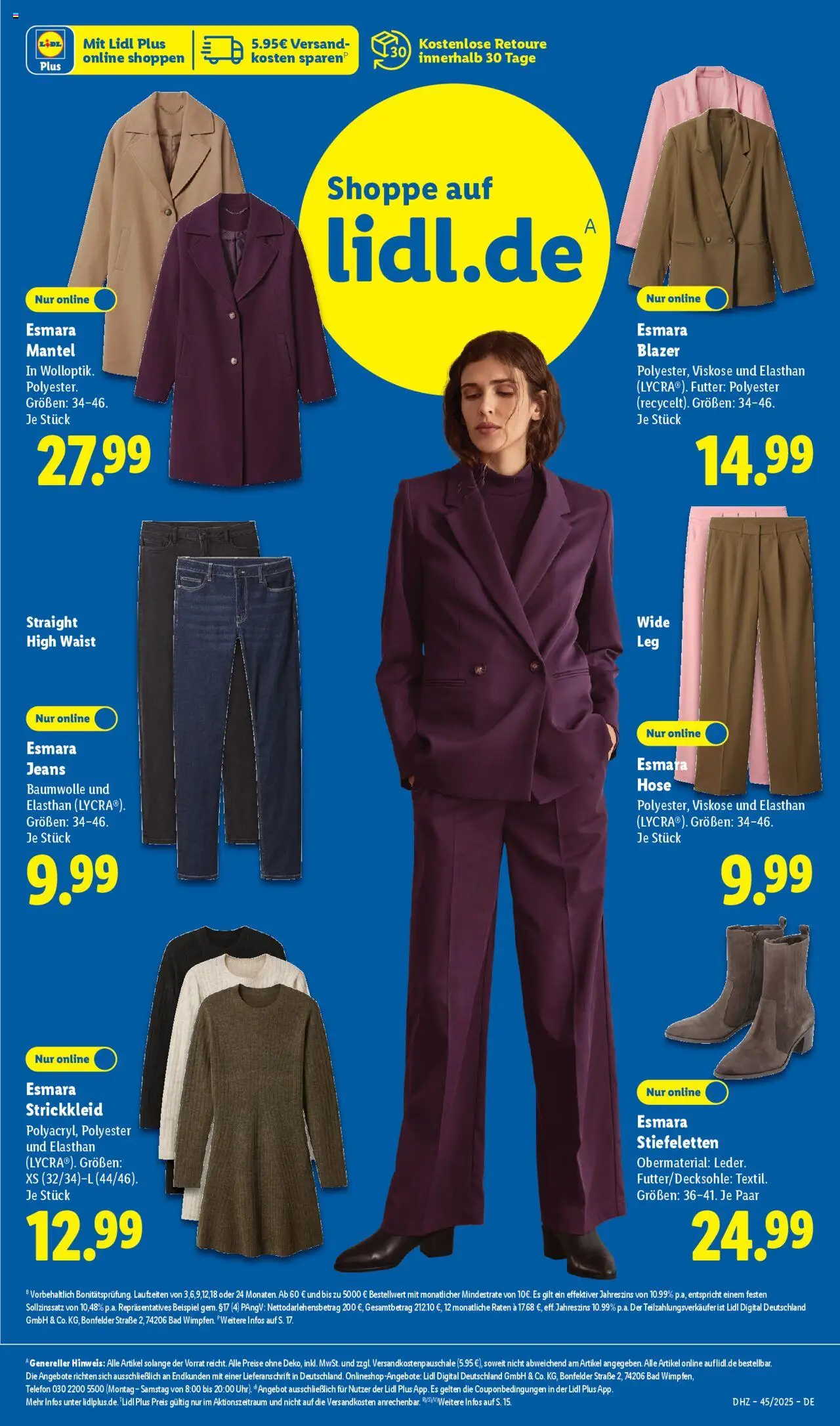 Lidl - Prospekt – gültig ab 03.11.2025 | Seite: 25 | Produkte: Blazer, Bad, Hose, Telefon