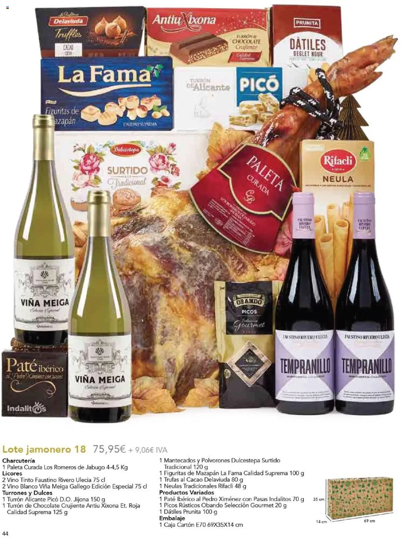 E.Leclerc Regalos de Navidad 2025 │ válido desde el 10.10.2025 | Página: 46 | Productos: Chocolate, Vino, Paté, Φρυγανιές σικάλεως