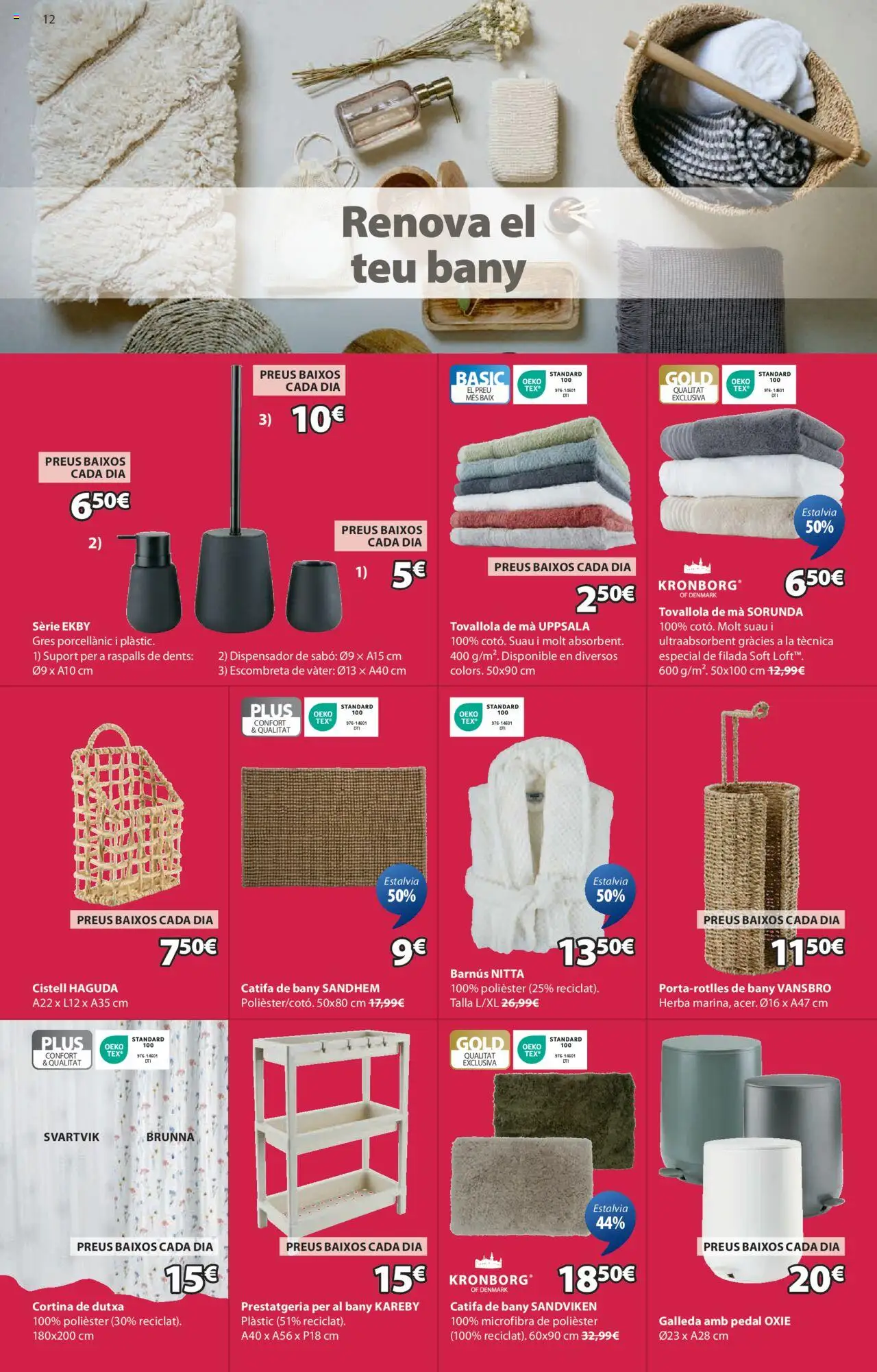 JYSK - Grans ofertes │ válido desde el 31.07.2025 | Página: 13 | Productos: Cortina, Dispensador