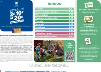 Carrefour folder - Voorbeeld van een folder van Carrefour, geldig van 18.03.2026 | Pagina: 2 | Producten: Verlichting, Kaart