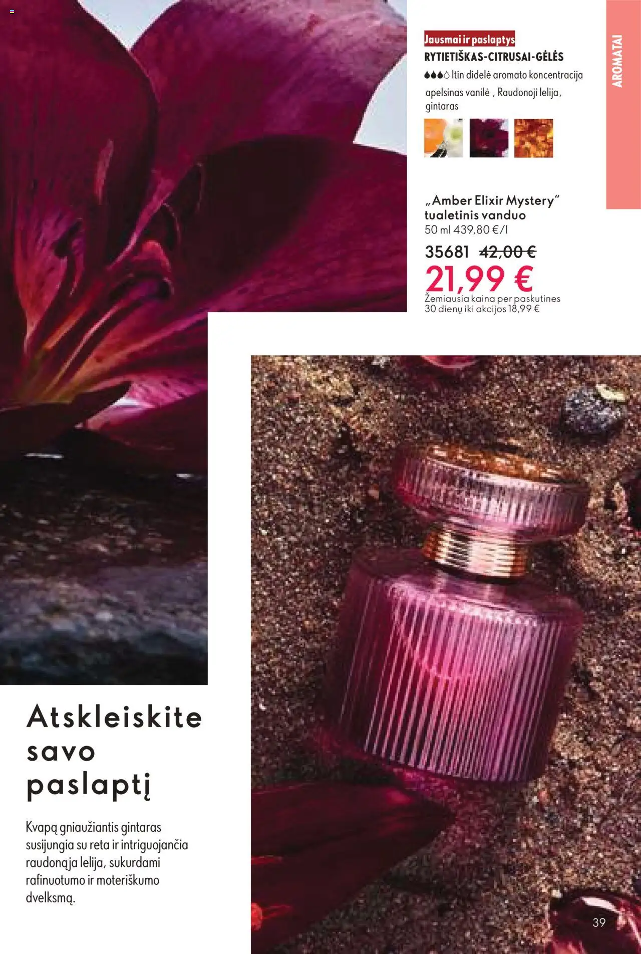 Oriflame - Katalogas 12 2025│galioja nuo 24.08.2025 | Puslapis: 39 | Prekių: Tualetinis vanduo