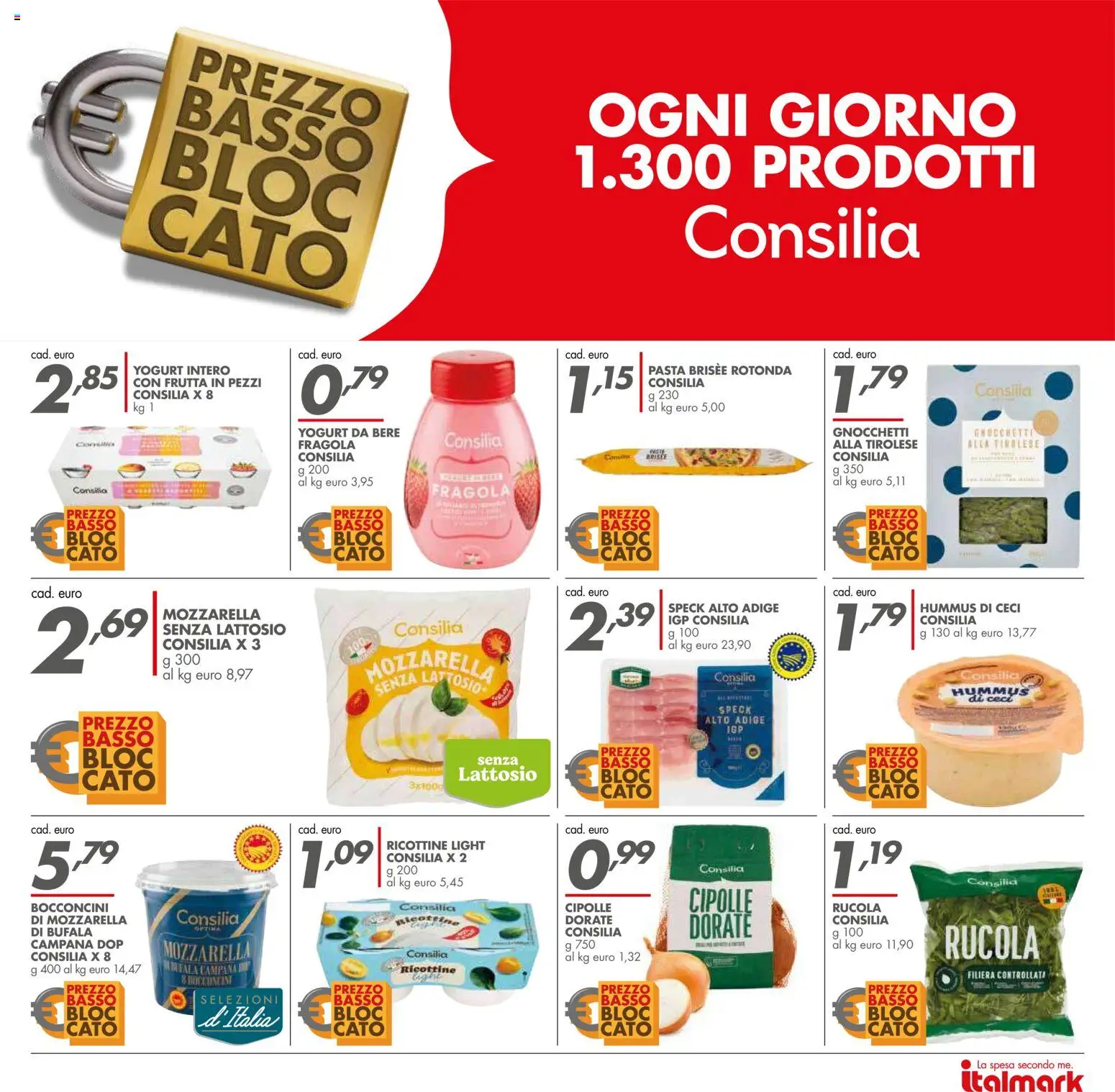 Volantino Italmark del 08.04.2026 | Pagina: 29 | Prodotti: Ceci, Cipolle, Frutta, Gnocchetti