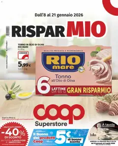 Anteprima del volantino COOP Superstore - Oleggio catalogo valido a partire dal 08.01.2026