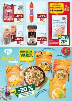 Náhled letáku Billa Velký leták od 07.01.2026 | Strana: 17 | Produkty: Kuřecí prsa, Šunka, Špagety, Vysočina