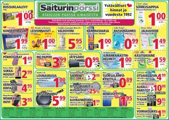 Saiturinpörssi-mainoslehti voimassa 12.02.2026 alkaen