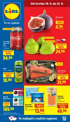 Náhled letáku Lidl leták od 18.09.2025