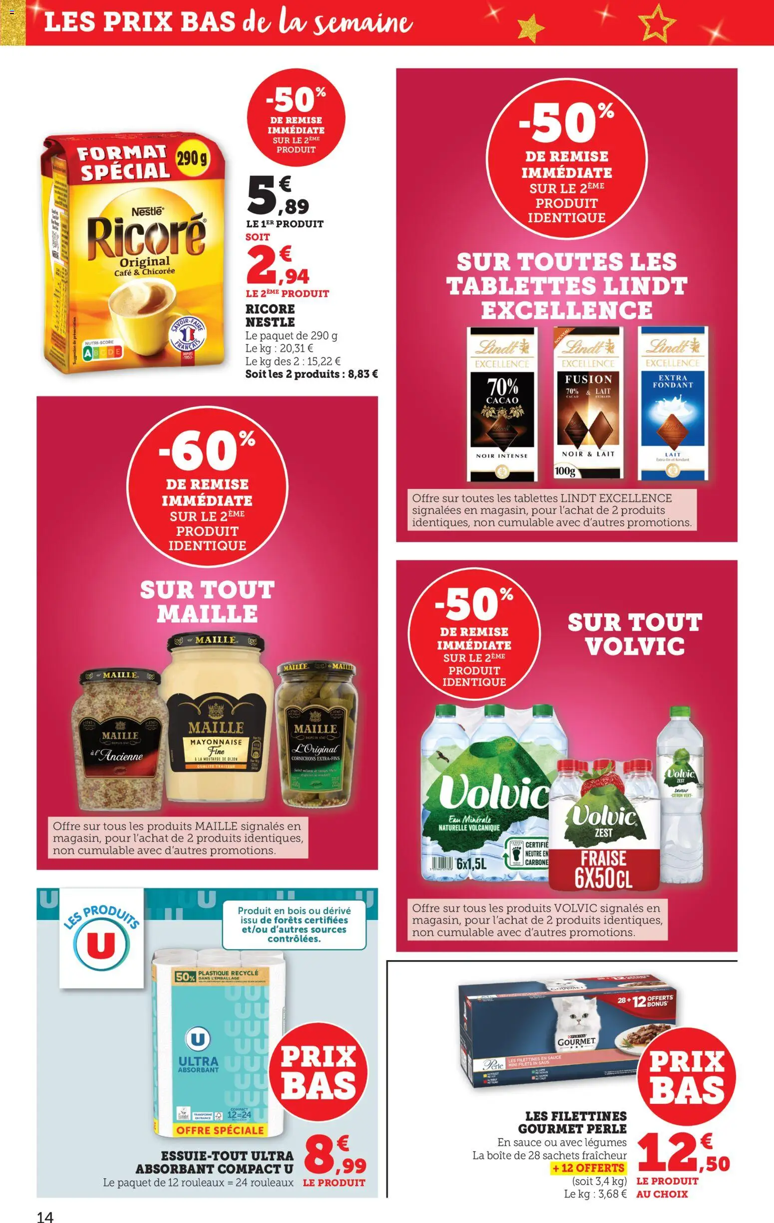 {H1} | Page: 15 | Produits: Volvic, Eau minérale, Ricoré, Eau minérale naturelle