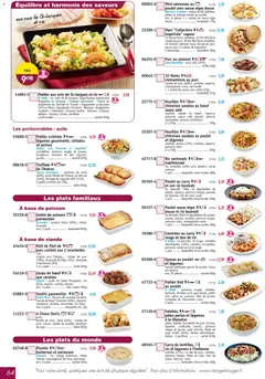 Maximo - Prévisualisation de Maximo catalogue valide à partir de 21.11.2025 | Page: 64 | Produits: Crevettes, Parmesan, Butternut, Moutarde