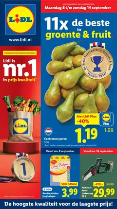 Lidl - Folder week 37 - Voorbeeld van een folder van Lidl, geldig van 08.09.2025