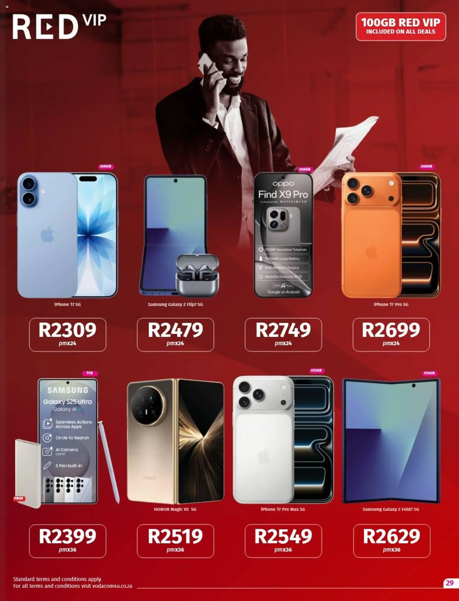 New Vodacom catalogue – valid from 09.12.2025 | Page: 29 | Products: Camera, Battery, Pen