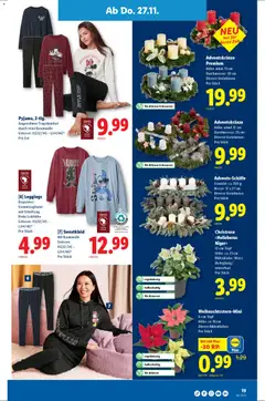 Lidl Aktionen ab 27.11.2025 gültig | Seite: 19 | Produkte: Leggings, Gewicht