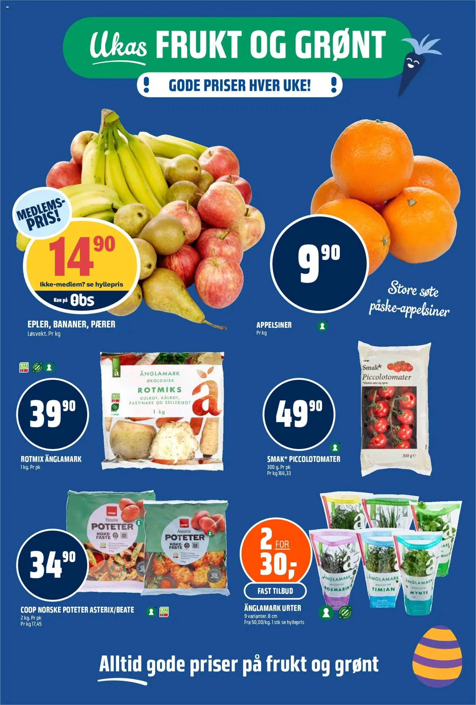 {H1} | Side: 6 | Produkter: Pærer, Urter, Суміш дитяча, Mynte