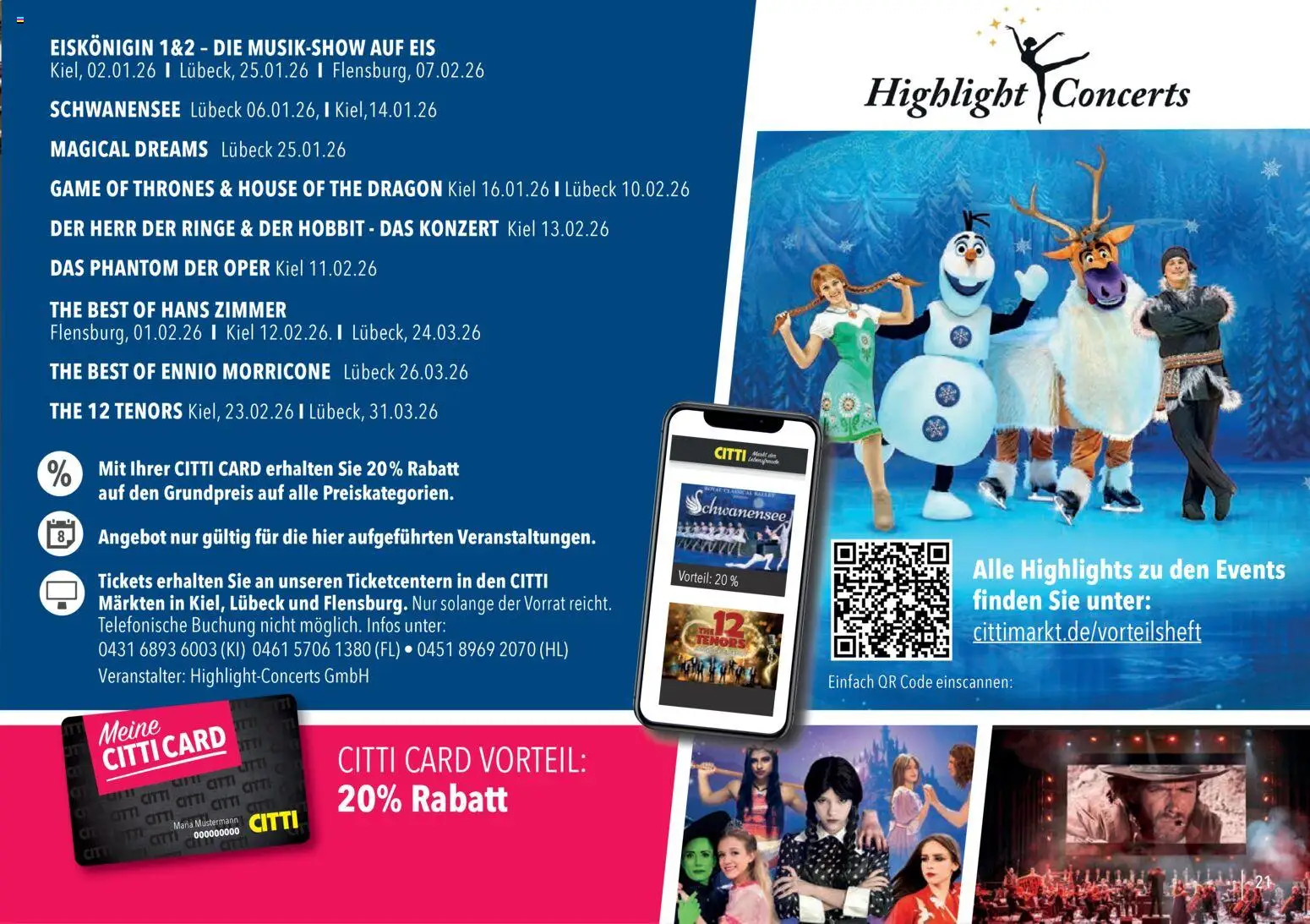 CITTI Markt - Vorteilsheft – gültig ab 01.01.2026 | Seite: 21 | Produkte: Eis