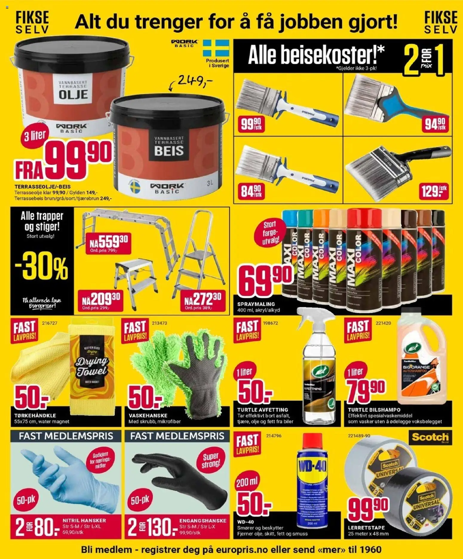 {H1} | Side: 11 | Produkter: Olje, Hansker, Суміш дитяча