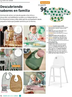 Vista previa Catálogo IKEA y los niños válido desde el 01.09.2025 | Página: 16 | Productos: Mantel, Té, Silla, Silla alta para niños