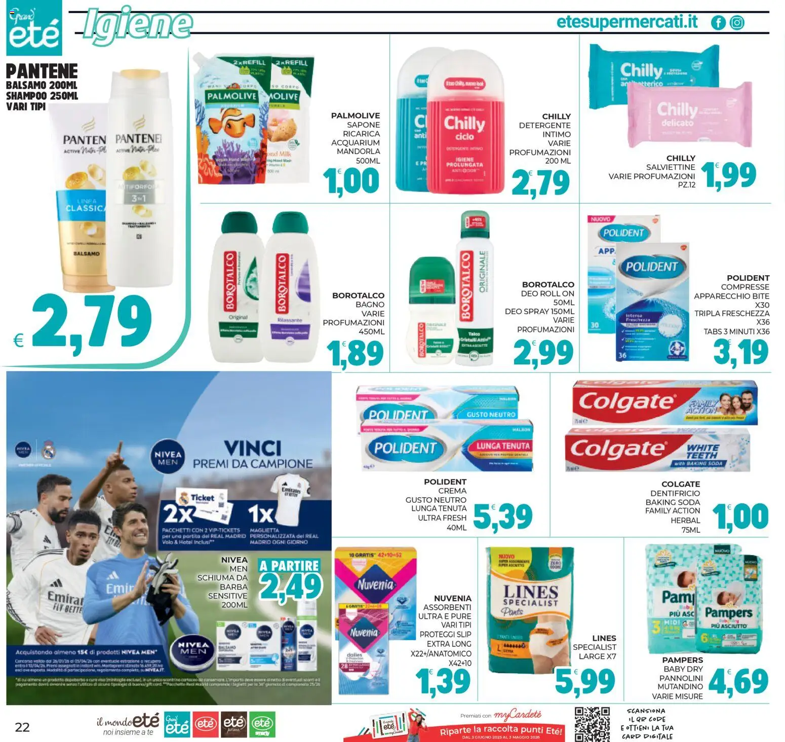 Volantino Eté del 11.03.2026 | Pagina: 22 | Prodotti: Shampoo, Tè, Intimo, Bagno