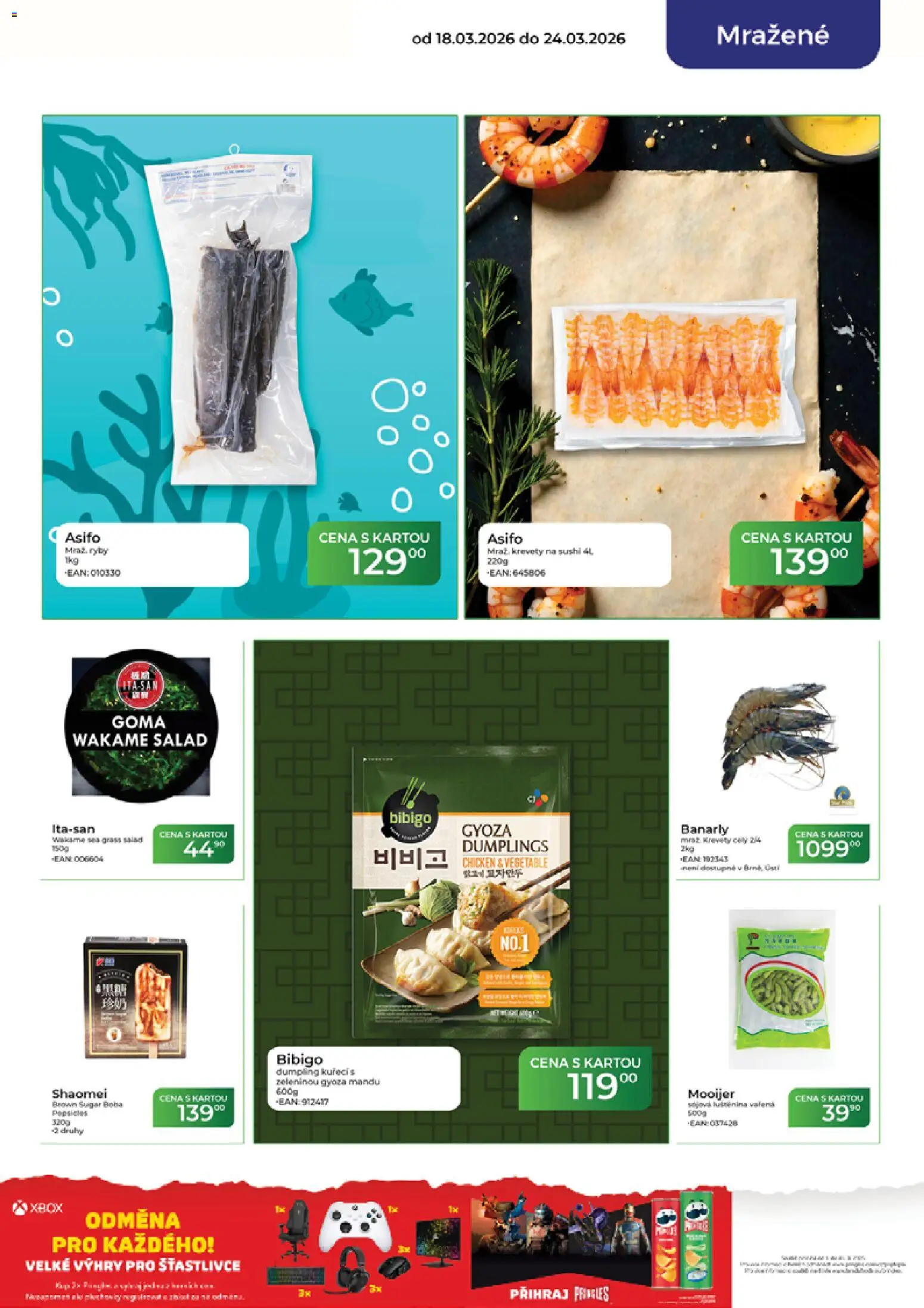 Tamda Foods leták od 18.03.2026 | Strana: 23 | Produkty: Gyoza, Xbox, Sushi, Wakame
