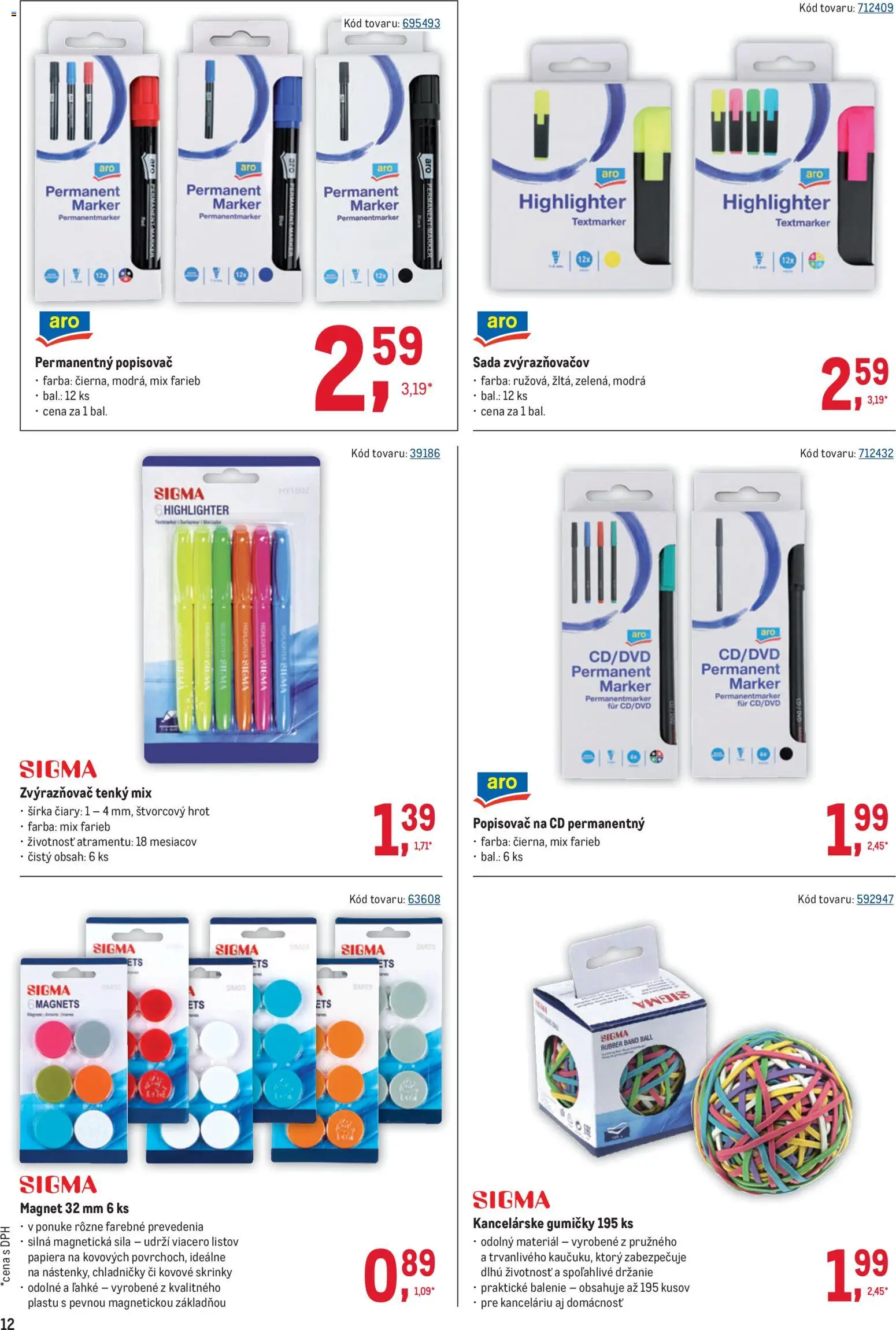 Nové Metro akcie – leták je platný od 10.12.2025 | Strana: 12