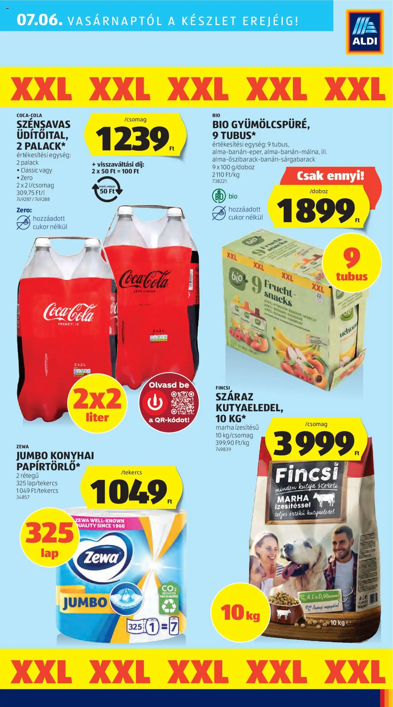 Aldi akciós ujság - amely érvényes a következő dátumtól: 03.07.2025 | Oldal: 41 | Termékek: Kutyaeledel, Cukor