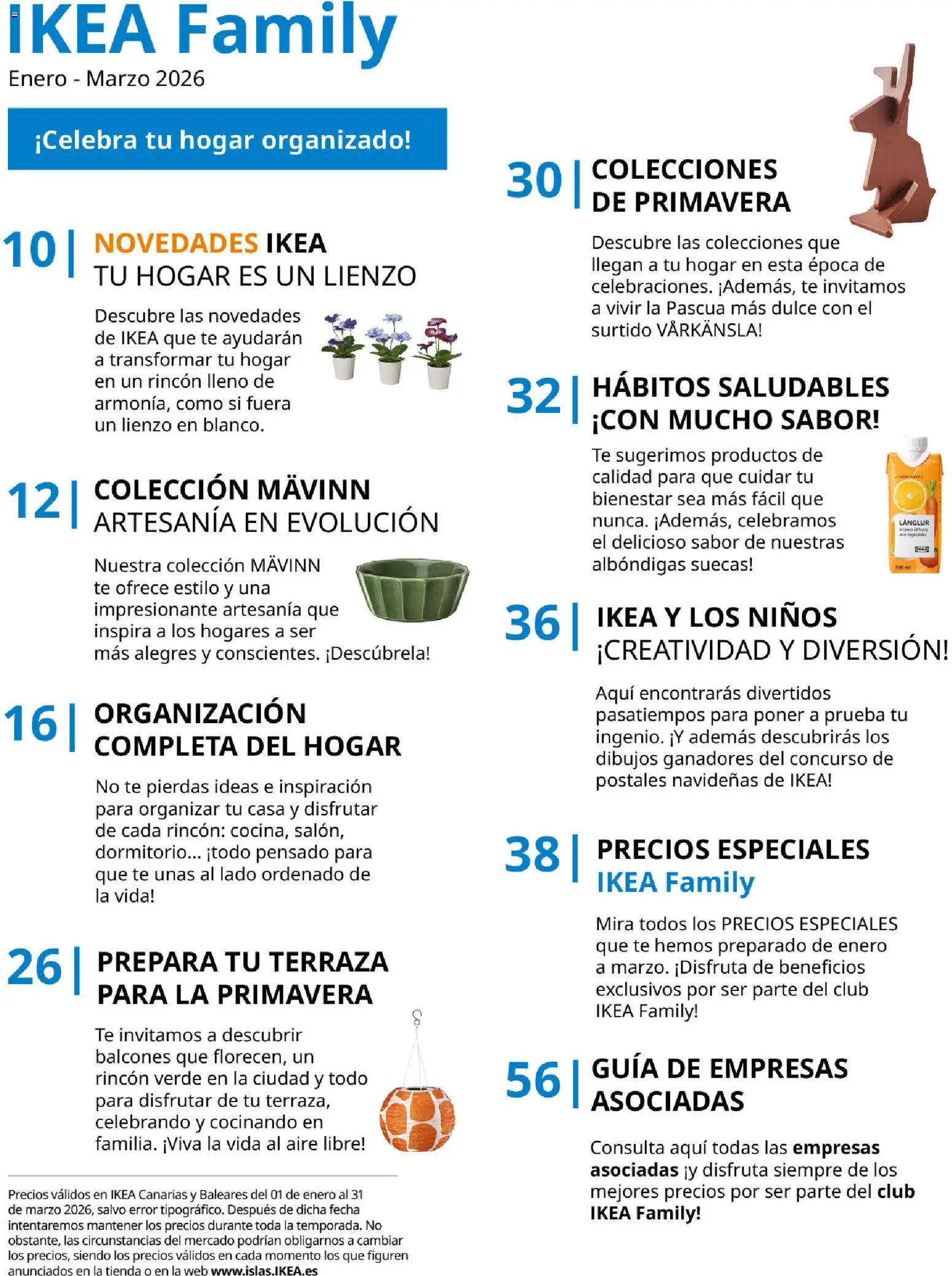 Catálogo IKEA Family Mallorca │ válido desde el 01.01.2026 | Página: 4 | Productos: Té