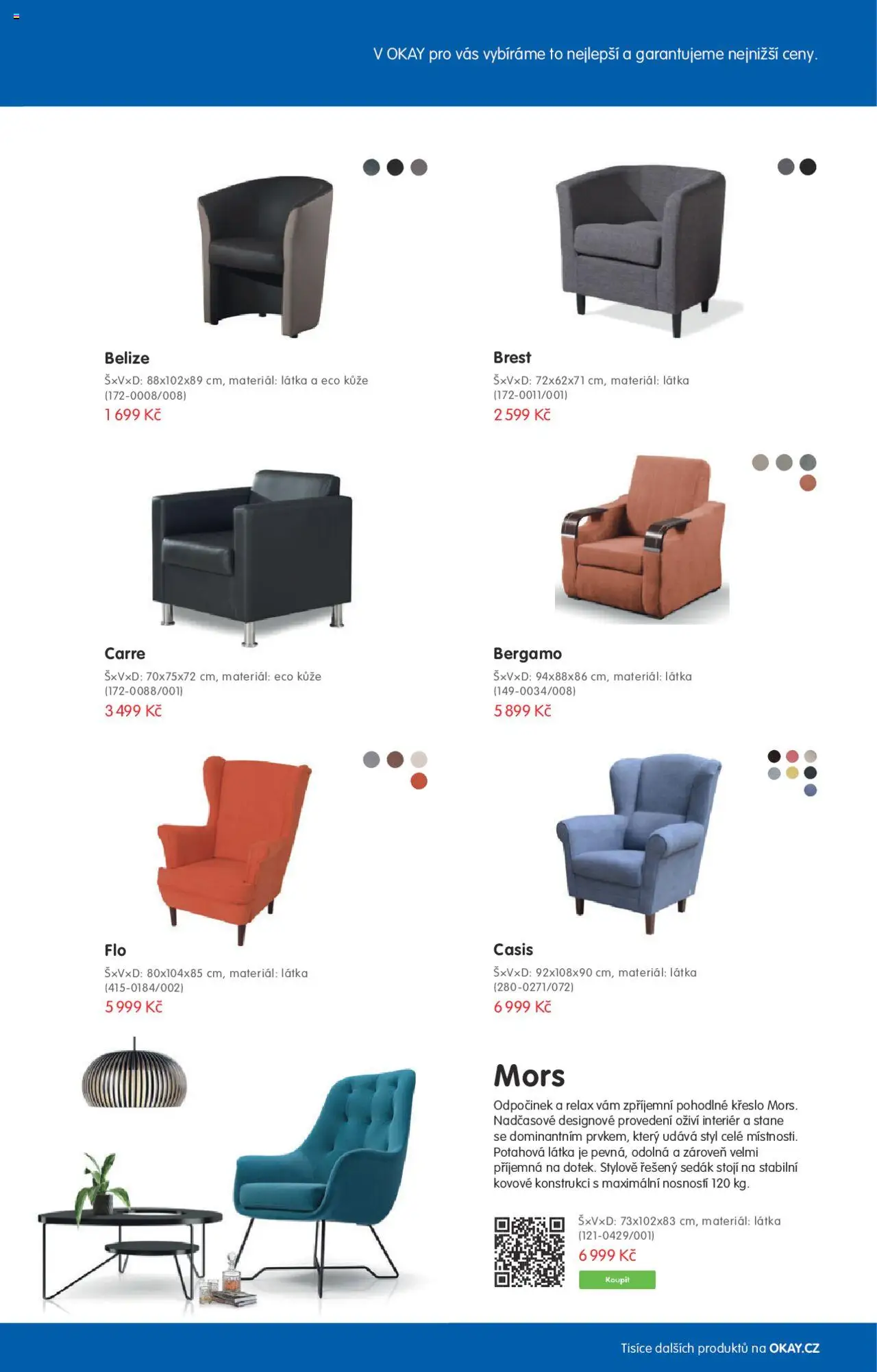 OKAY katalog - Sedačky od 01.03.2023 | Strana: 27 | Produkty: Balzám na vlasy, Krmivo pro kočky, Povlak na polštář, Blok na jógu