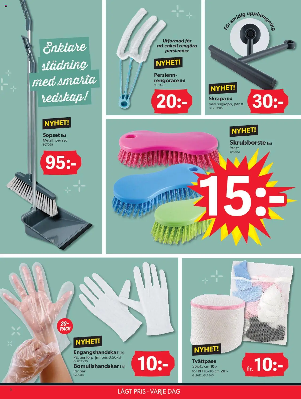 Dollar Store reklamblad aktuell från 11.08.2025 | Sida: 6 | Produkter: Persienn, Bh, Set