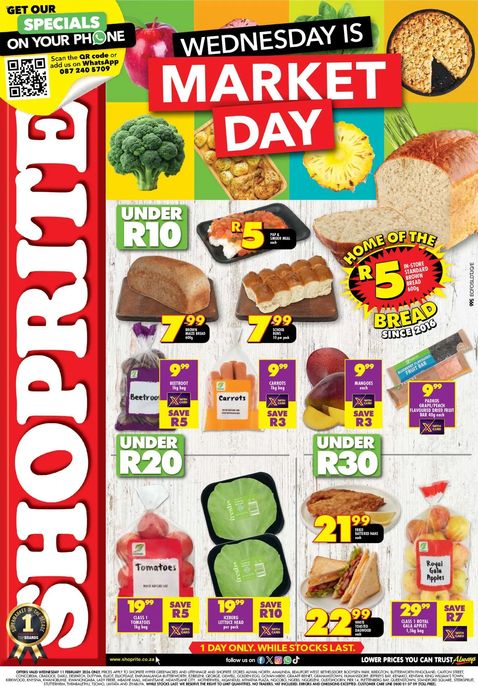New Shoprite catalogue – valid from 11.02.2026 | Page: 1