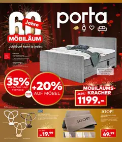 Porta! Möbiläumskracher in allen Abteilungen - Aachen ab 14.09.2025 gültig