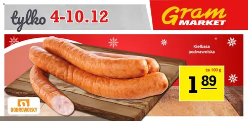Pogląd oferty "Gram Market Gazetka - Billboard" - ważna od 04.10.2025
