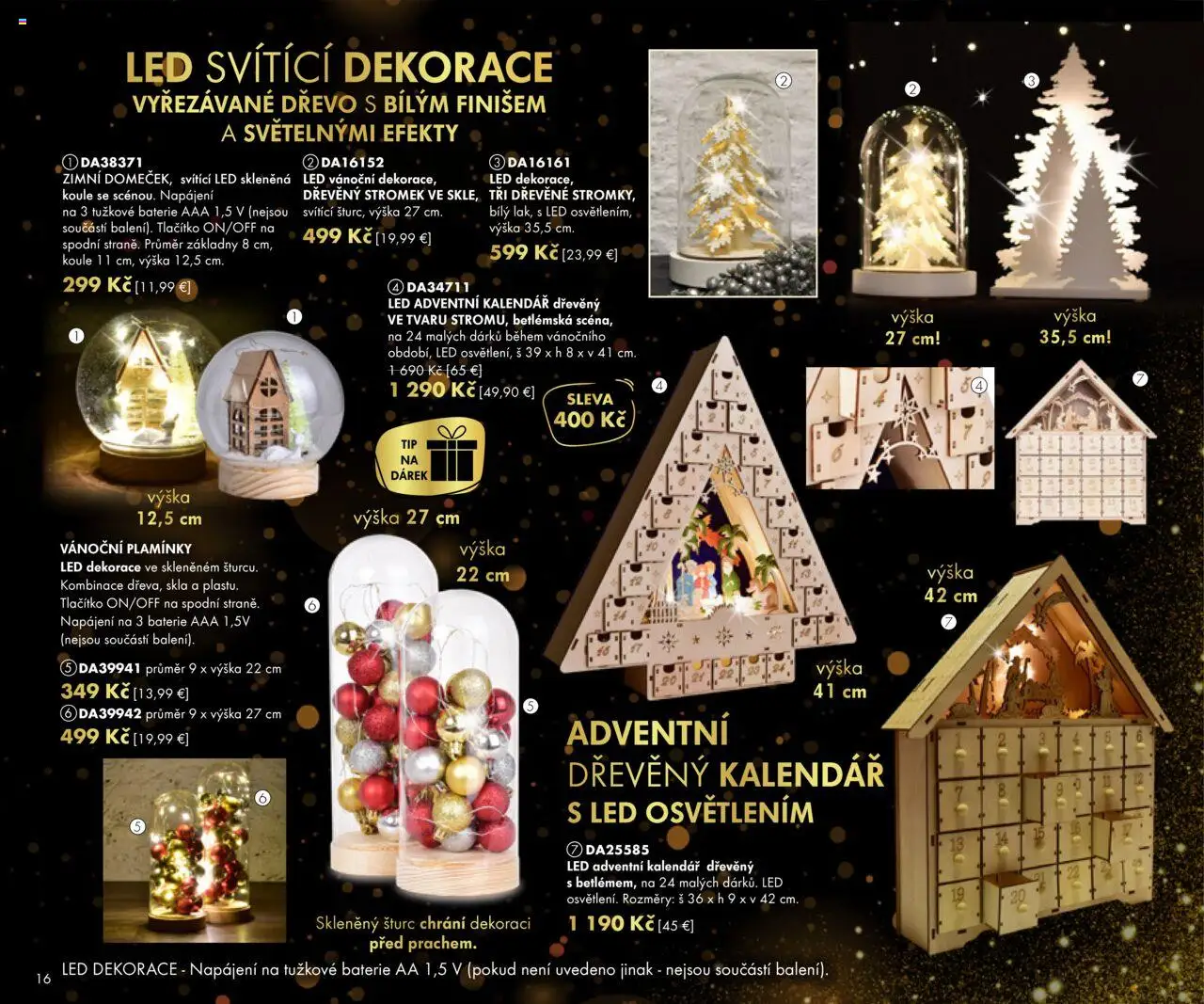 Nové Dedra akcie – leták je platný od 19.09.2025 | Strana: 16 | Produkty: Led