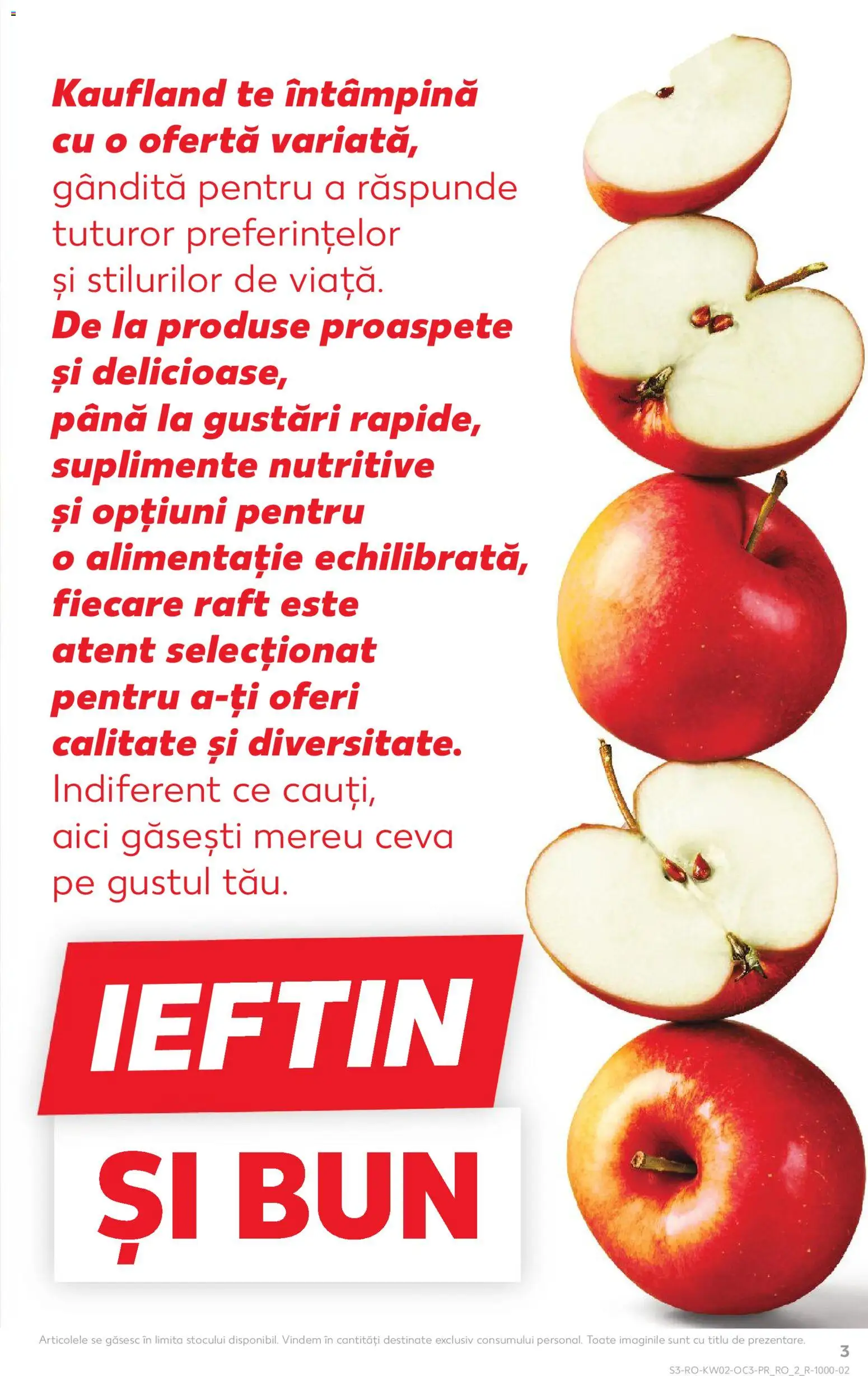 Noul catalog Kaufland – valabil de la 07.01.2026 | Pagină: 3 | Produse: Raft