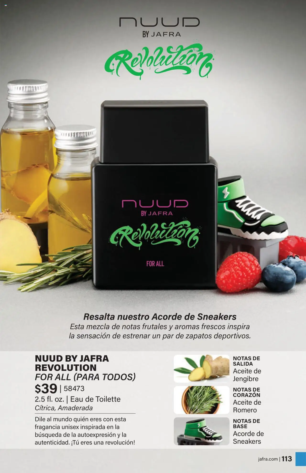 JAFRA folleto │ válido desde el 01.08.2025 | Página: 113 | Productos: Fragancia, Eau de toilette, Aceite
