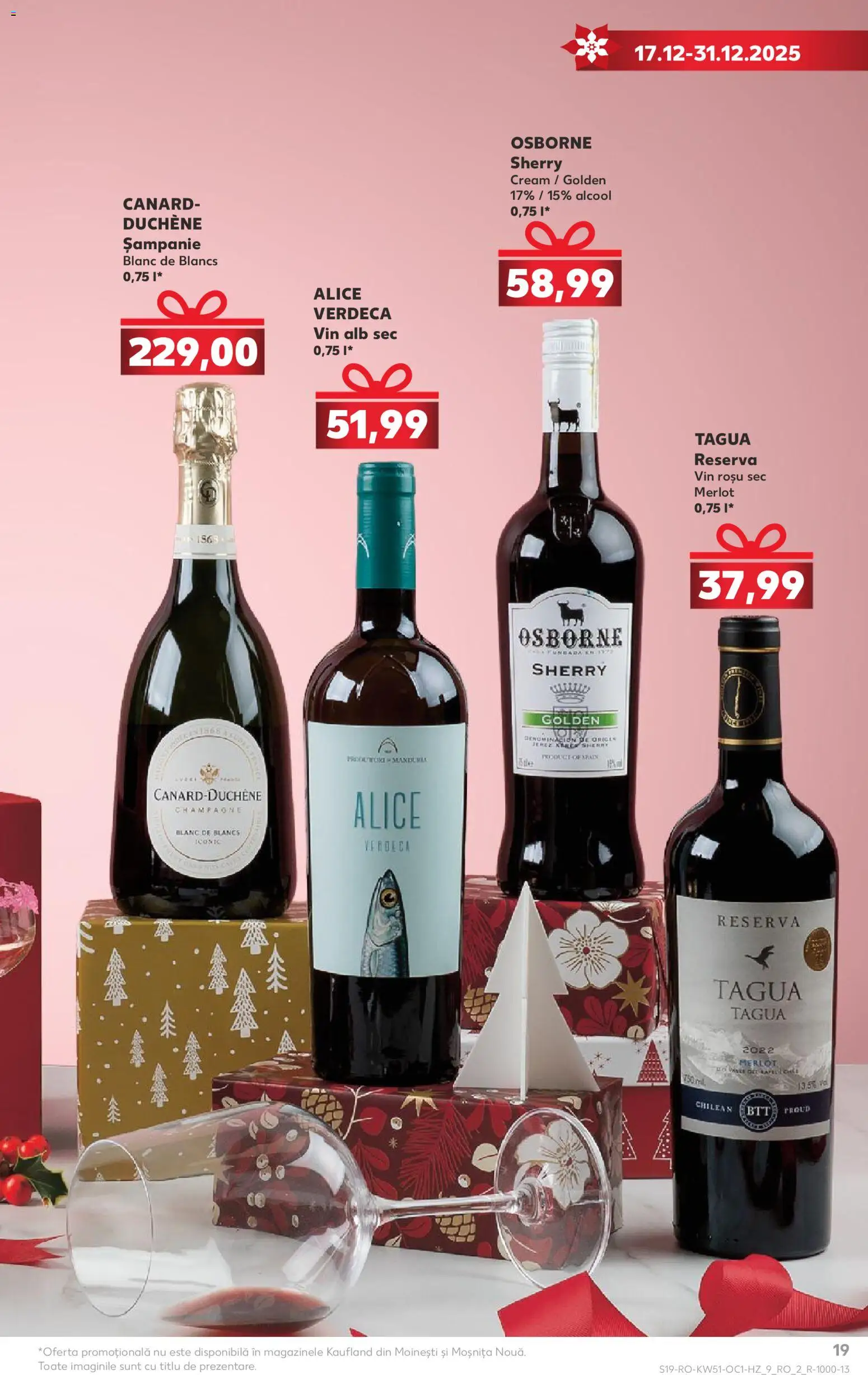 Noul catalog Kaufland – valabil de la 17.12.2025 | Pagină: 19 | Produse: Vin