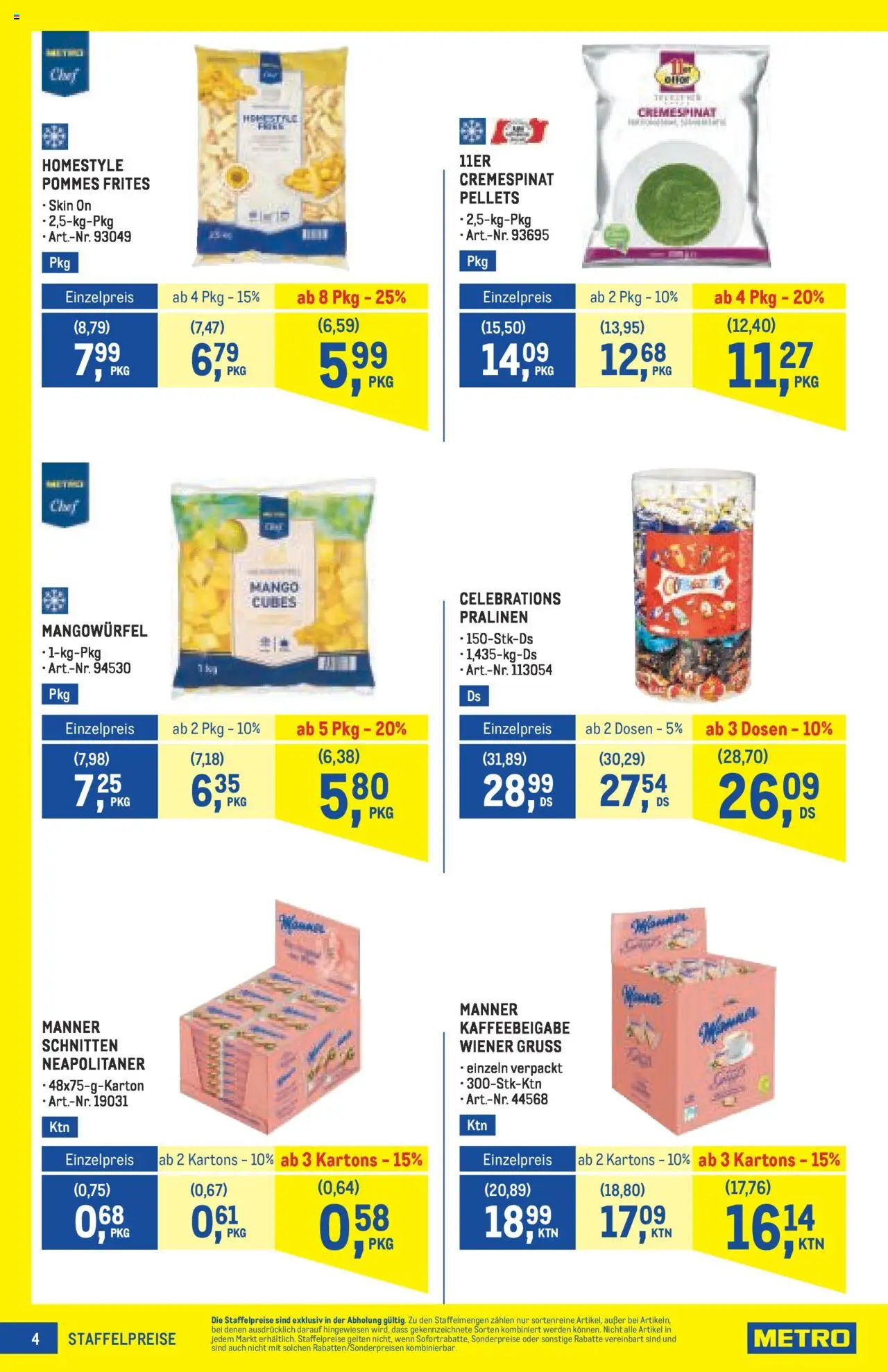 Metro angebote Profi gültig ab 02.10.2025 | Seite: 4 | Produkte: Mango