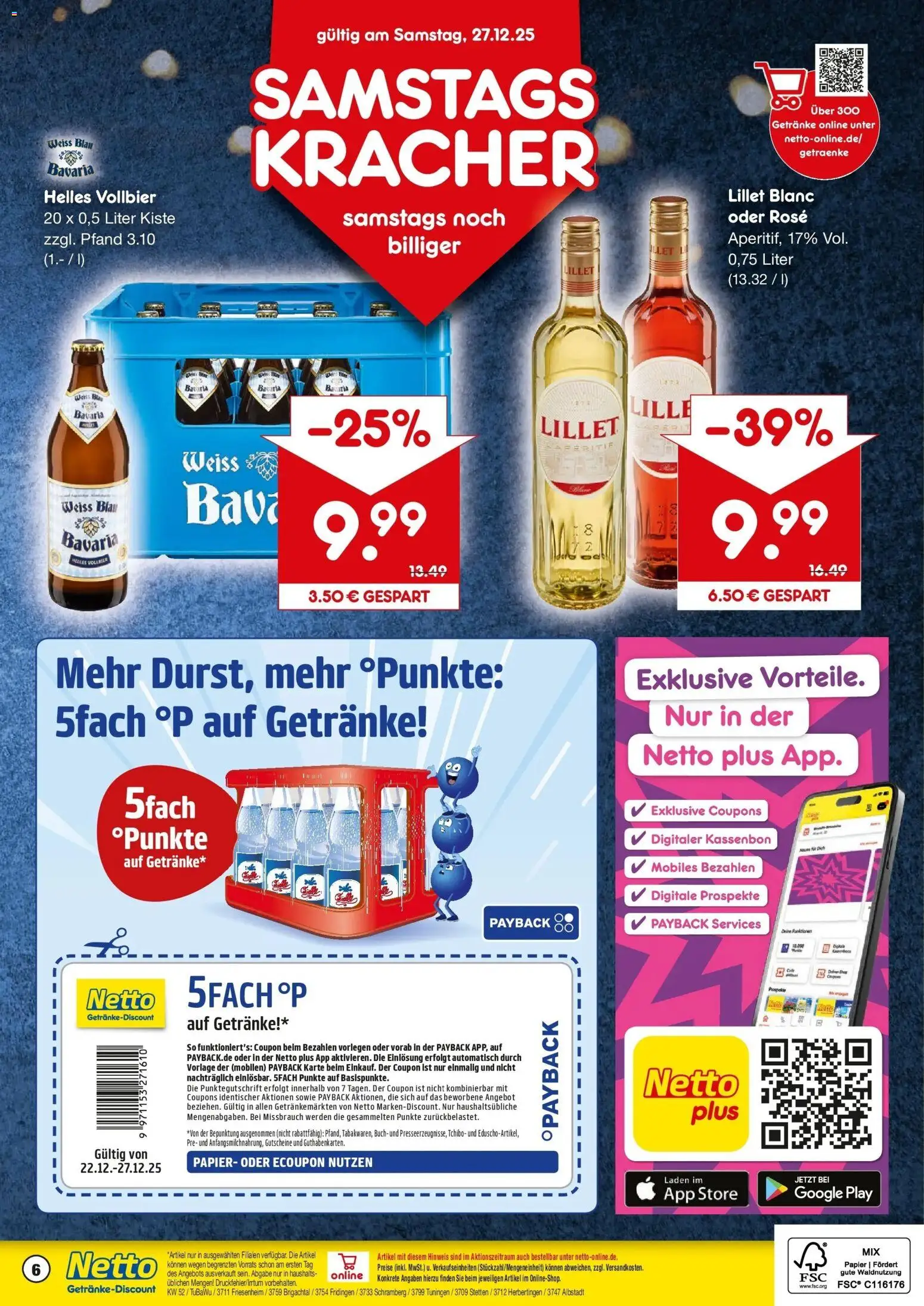 Netto Marken-Discount prospekt Tuningen	 – gültig ab 22.12.2025 | Seite: 6 | Produkte: Lillet