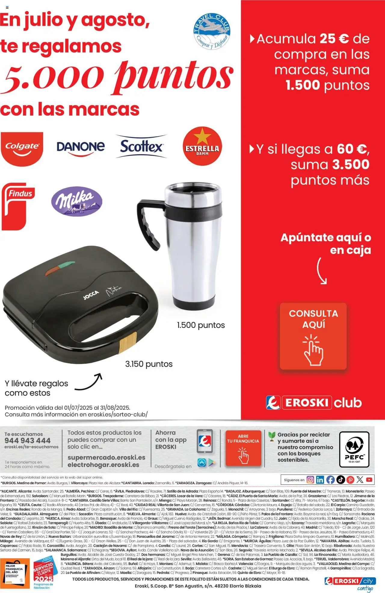 Eroski - Supermercados │ válido desde el 31.07.2025 | Página: 16 | Productos: Té, Radio, Caja, Espejo