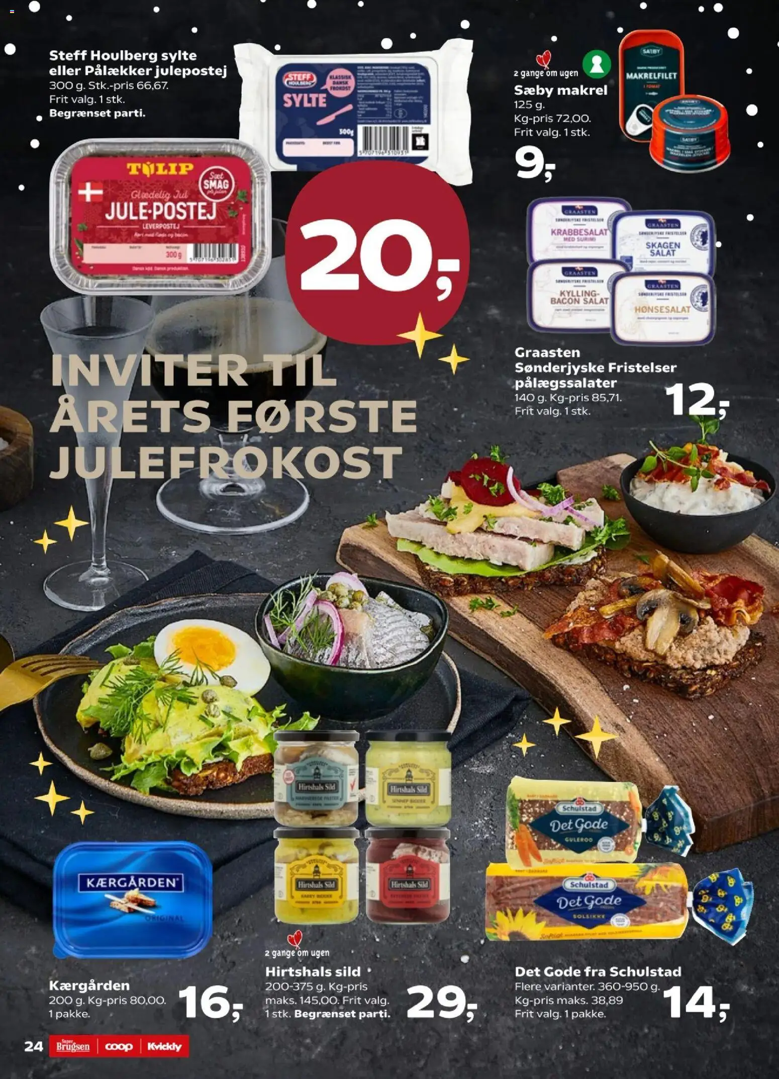 Super Brugsen tilbudsavis – gyldig fra 28.11.2025 | Side: 26 | Produkter: Karry, Salat, Sild, Bacon